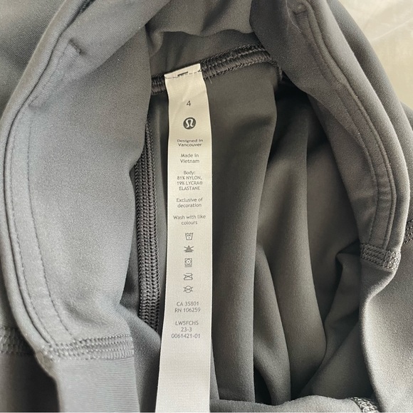 NWT Lululemon Align High-Rise Mini-Flared Pant 28" Graphite Grey Size 4 - Picture 4 of 11